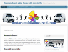 Tablet Screenshot of mutaremobilabucuresti.com